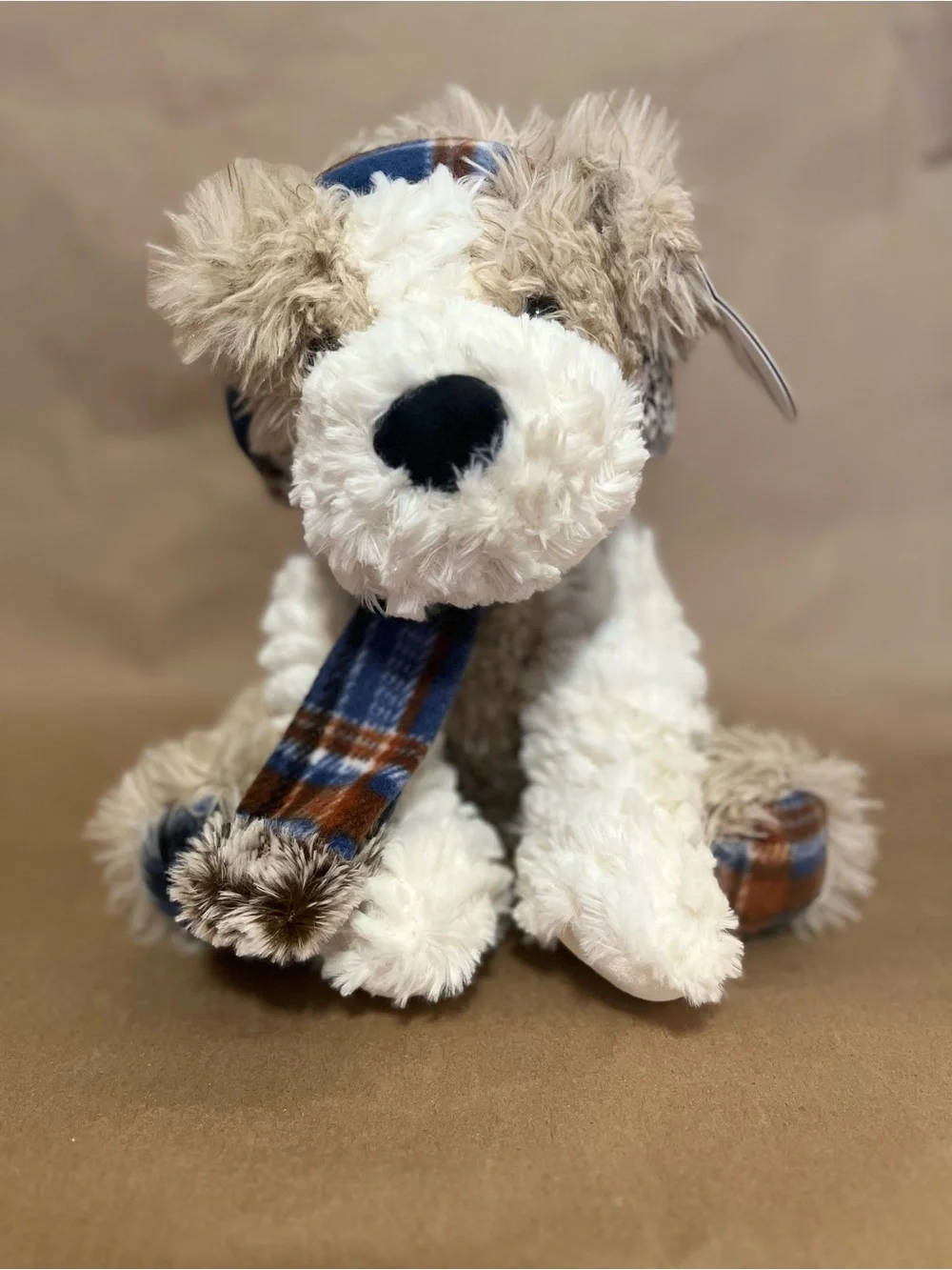 Gentle Treasures Tan Bentley Puppy Dog 12” Plush St Jude NWT